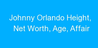 Johnny Orlando Height, Net Worth, Age, Affair