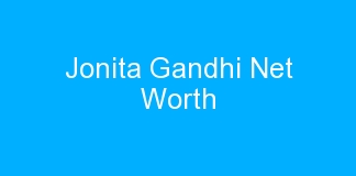 Jonita Gandhi Net Worth