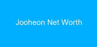 Jooheon Net Worth