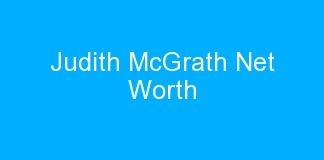 Judith McGrath Net Worth