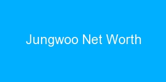 Jungwoo Net Worth