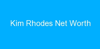 Kim Rhodes Net Worth