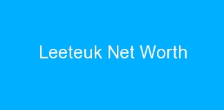 Leeteuk Net Worth
