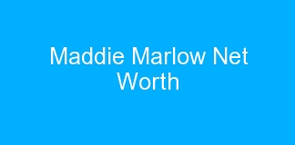 Maddie Marlow Net Worth