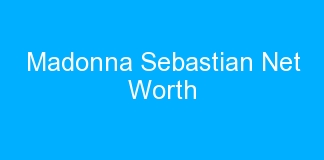 Madonna Sebastian Net Worth