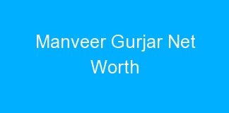 Manveer Gurjar Net Worth