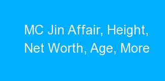 MC Jin Affair, Height, Net Worth, Age, More