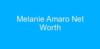 Melanie Amaro Net Worth