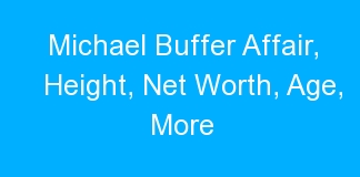Michael Buffer Affair, Height, Net Worth, Age, More