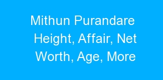 Mithun Purandare Height, Affair, Net Worth, Age, More