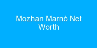 Mozhan Marnò Net Worth
