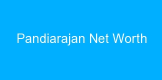 Pandiarajan Net Worth