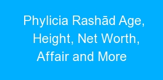 Phylicia Rashād Age, Height, Net Worth, Affair and More