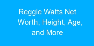 Reggie Watts Net Worth, Height, Age, and More