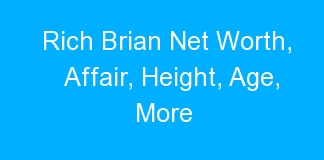Rich Brian Net Worth, Affair, Height, Age, More