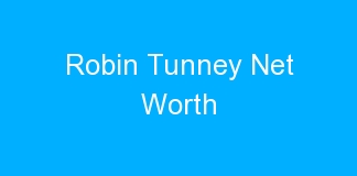 Robin Tunney Net Worth