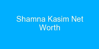 Shamna Kasim Net Worth