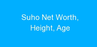 Suho Net Worth, Height, Age