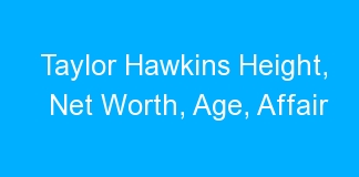 Taylor Hawkins Height, Net Worth, Age, Affair