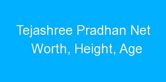 Tejashree Pradhan Net Worth, Height, Age