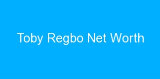 Toby Regbo Net Worth