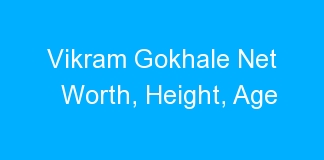 Vikram Gokhale Net Worth, Height, Age