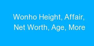 Wonho Height, Affair, Net Worth, Age, More