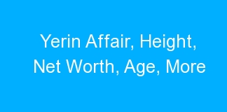 Yerin Affair, Height, Net Worth, Age, More