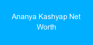 Ananya Kashyap Net Worth