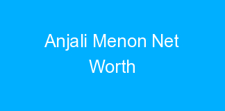 Anjali Menon Net Worth