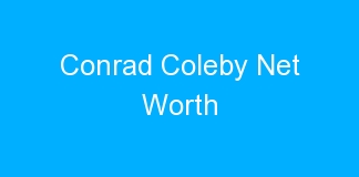Conrad Coleby Net Worth