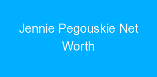 Jennie Pegouskie Net Worth