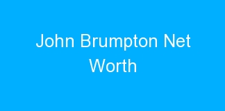John Brumpton Net Worth