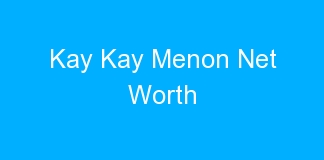 Kay Kay Menon Net Worth
