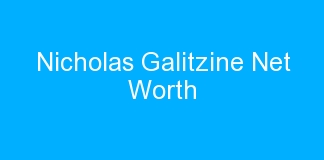 Nicholas Galitzine Net Worth