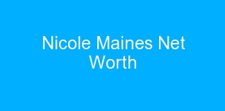 Nicole Maines Net Worth