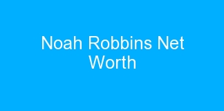 Noah Robbins Net Worth