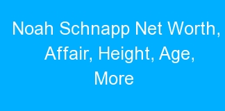 Noah Schnapp Net Worth, Affair, Height, Age, More