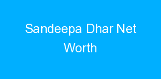 Sandeepa Dhar Net Worth