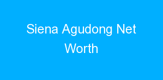 Siena Agudong Net Worth