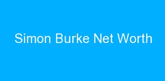 Simon Burke Net Worth