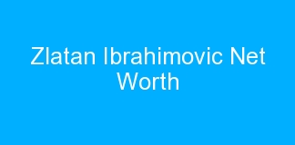 Zlatan Ibrahimovic Net Worth