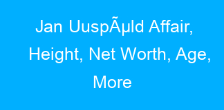 Jan UuspÃµld Affair, Height, Net Worth, Age, More