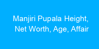 Manjiri Pupala Height, Net Worth, Age, Affair