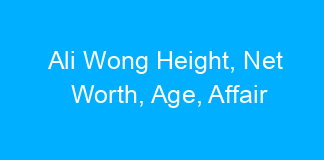 Ali Wong Height, Net Worth, Age, Affair