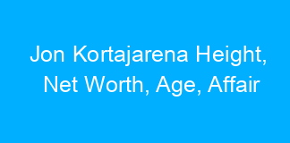 Jon Kortajarena Height, Net Worth, Age, Affair