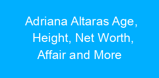 Adriana Altaras Age, Height, Net Worth, Affair and More