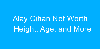 Alay Cihan Net Worth, Height, Age, and More