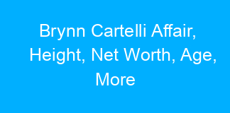 Brynn Cartelli Affair, Height, Net Worth, Age, More