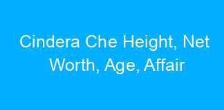 Cindera Che Height, Net Worth, Age, Affair